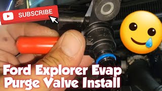 How to: Install Evap Purge Valve 2014 Ford Explorer