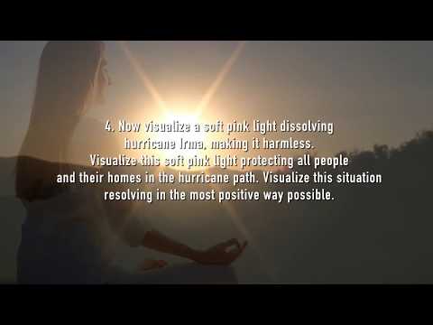 Emergency Global Meditation to Minimize the Impact of Hurricane Irma