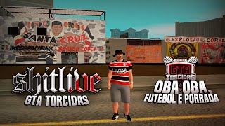 SHITLIVE CORAL #02 GTA TORCIDAS - SANTA CRUZ X PALMEIRAS