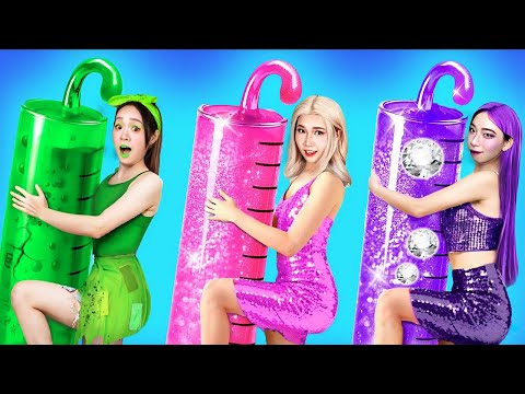 Armer vs Reich vs Giga Reiche Mädchen in der Challenge! Wer wird im Krankenhaus beliebt?