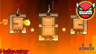 ( Hard Demon Platformer ) | Hellevator by vevekhi | Geometry Dash 2.2