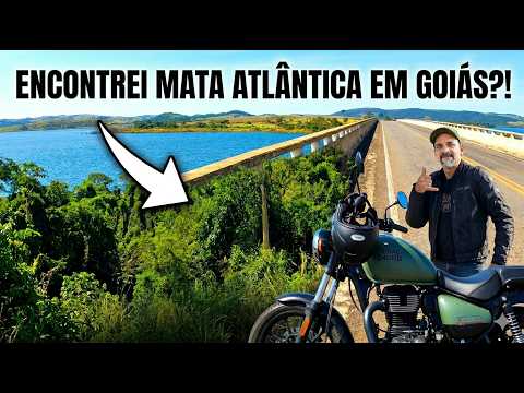 ENCONTREI MATA ATLÂNTICA NO SUL DE GOIÁS! 😱 Viagem de METEOR 350 para BURITI ALEGRE (Cap. 1)