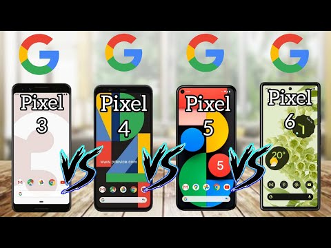 Google pixel 3 Vs pixel 4 Vs pixel 5 Vs pixel 6 ( EVOLUTION of Google pixel )