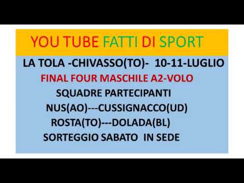Bocce : Final Four A2 - Volo - La Tola - Chivasso - 10/11 Luglio 2021