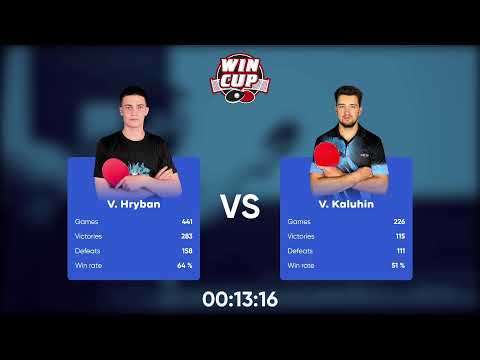 01:00 Mykola Halynskyi 1 - 3 Anatolii Levshyn West 5 WIN CUP 06.11.2022 | TABLE TENNIS WINCUP