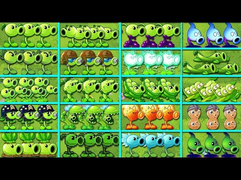Tournament All PEA Plants * 3 Vs Team Frozen Zombie - Who Will Win? - PvZ 2 Plant vs Plant