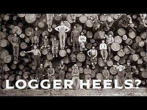 Why do Logger Boots have such high heels?