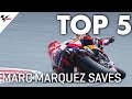 Marc Márquez' Top 5 Saves in 2019