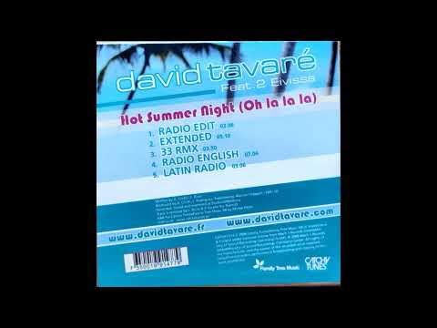 David Tavare ft. 2 Eivissa - Hot Summer Night (Oh La La La)(Radio Edit)