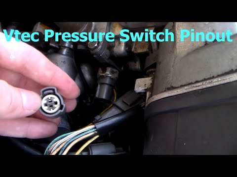 Honda Accord Vtec Pressure Switch Pinout & Wiring