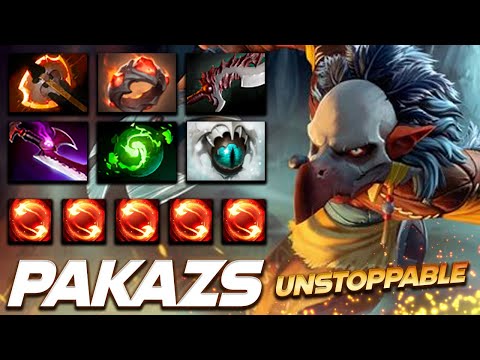 EG.Pakazs Troll Warlord Berserker - Dota 2 Pro Gameplay [Watch & Learn]