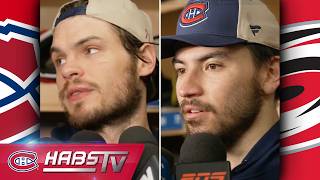 MTL@CAR R3G1: Postgame media ops | FULL PRESS CONFERENCES