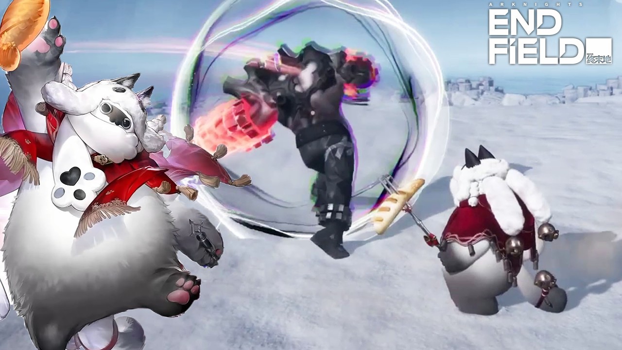 Purrchena Gameplay ~  Purrchena  Skill & Ultimate Showcase | Arknight Endfield