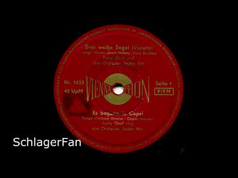 Ferry Graf Und Das Orchester Teddy Bär – Drei Weiße Segel - 1957