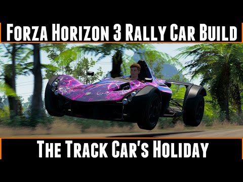Forza horizon 3 Rally Car Build The Track Car's Holiday (BAC Mono)