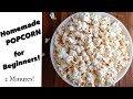 How To Make Popcorn At Home With Pot For Beginners