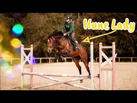 JE PRENDS UN COURS DE SAUT AVEC UNE JUMENT DE 4 ANS ! 🥵