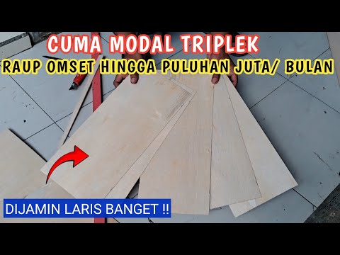 CUMA MODAL TRIPLEK SEHARGA 1600 PERAK RAUP OMSET HINGGA PULUHAN JUTA SETIAP BULANNYA