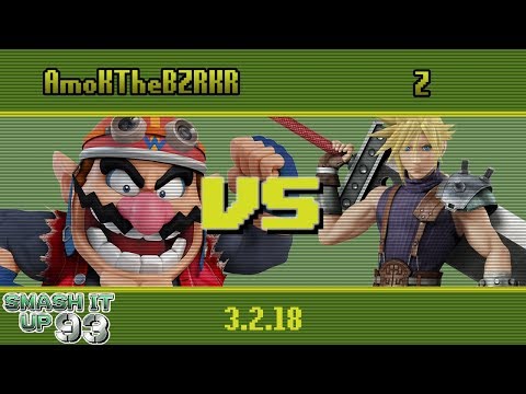 AmoKTheBZRKR (Wario) vs Z (Cloud) - SIU 93 - Wii U