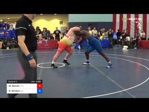 2018 FS WTT Challenge/UWW Juniors 125 Consi Of 4 - Max Darrah (Xtre) Vs. Robert Winters (UNC).mp4