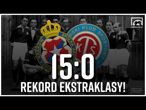 Był taki mecz: WISŁA KRAKÓW - TKS TORUŃ 15:0. Najwyższe zwycięstwo w historii Ekstraklasy