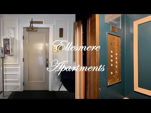AMAZING Original Pacific Traction Elevator - Ellesmere Apartments - San Francisco, CA