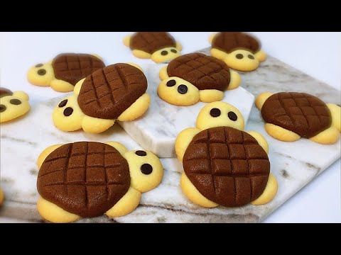 커피향이 가득한 거북이 쿠키 (Turtle Cookies Full of Coffee Flavor Recipe)