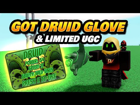 How to Get Slap Battles Druid Glove & Limited UGC