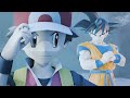 Goku Vs Pokemon Trainer Red Blender Animation