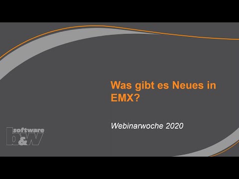B&W Webinar "Was gibt es Neues in EMX?" in Creo Parametric