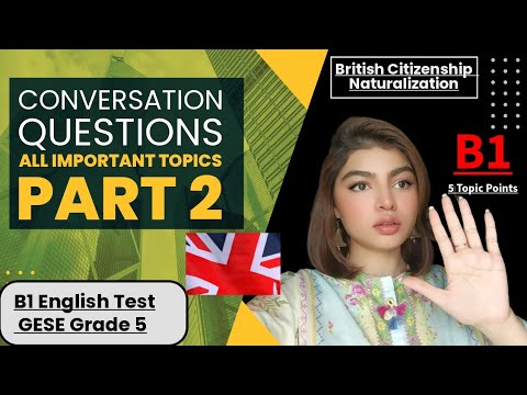 B1 English Test (GESE Grade 5) | SELT British Citizenship| Trinity College London ILR UK