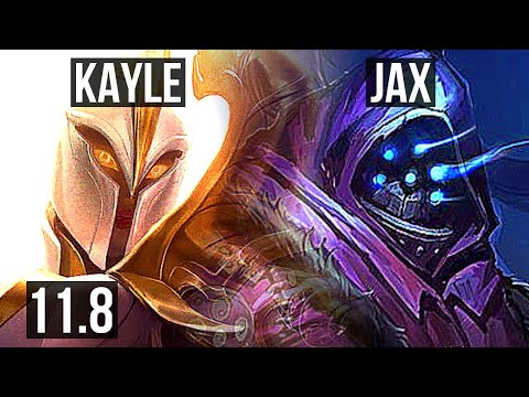 KAYLE vs JAX (TOP) | 2.2M mastery, 5/0/1, 400+ games | EUW Diamond | v11.8
