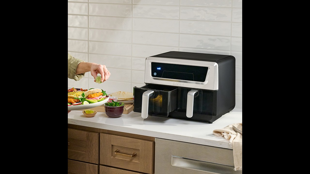 Cuisinart Dual Basket Air Fryer Pro, 11 qt.