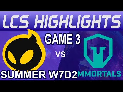 DIG vs IMT Game 3 Highlights | LCS Summer W7D2 2024 | Dignitas vs Immortals by Onivia