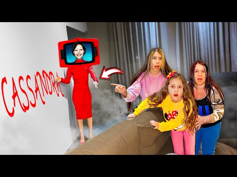 A CASSANDRA APARECEU NO CORPO DA PRODUÇÃO DE UM JEITO ASSUSTADOR!!