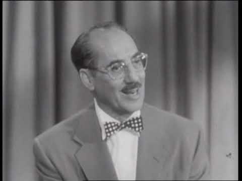 Gonzalez Gonzalez and Groucho: Classic (You Bet Your Life)