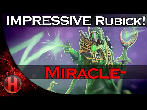Miracle- IMPRESSIVE Rubick! 4v5 Win vs. ARC.PR Dota 2
