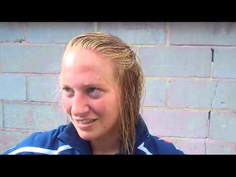 Eleen Kimps na wedstrijd Eva's Tienen-DVL Zonhoven op 31 08 2013