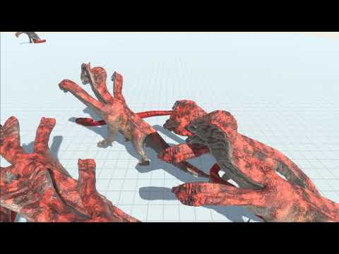 10 Hydra vs 10x all units - Animal Revolt Battle Simulator