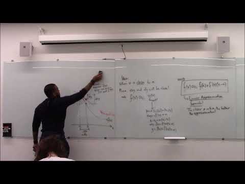 Math 1203-R04 Lecture 19 - Linear Approximation