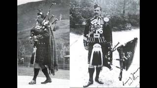 Pipe Major Willie Ross- 74th's Farewell to Edinburgh, Strathspey, Reel (1910-1939) Bagpipes
