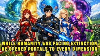 Everyone Was Dying… Until He Opened a Portal to Another World