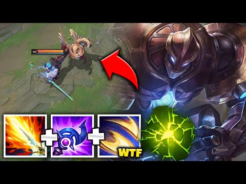 THE FASTEST ONE-SHOT IN THE GAME! FULL BURST GALIO IS A DEADLY GARGOYLE - League of Legends