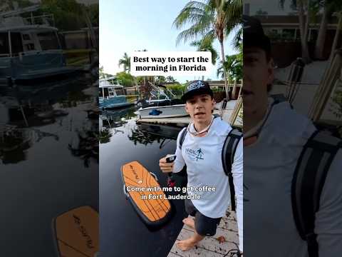 eFoil with us today (954)-480-3725 or click our bio! #efoil #florida #miami #sifly #boating
