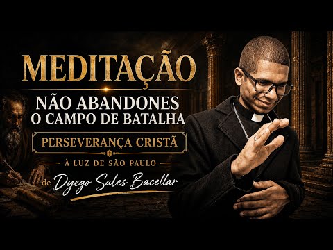 Meditação: Não abandones o campo de batalha! A perseverança cristã à luz de São Paulo.