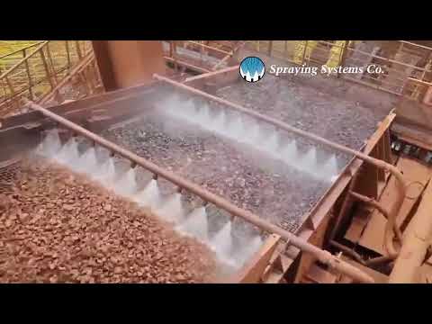  Increase Efficiency in Ore Washing with Cutting-Edge Spray Technology