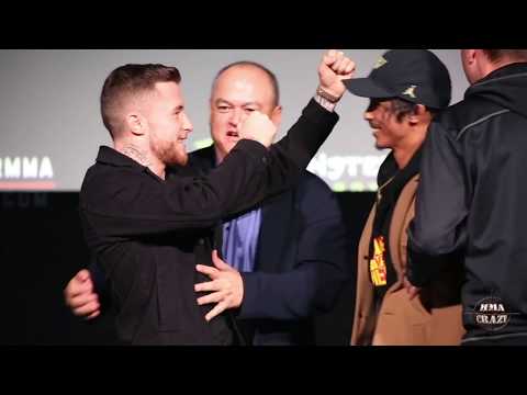 Bellator London: Media Day face off highlights