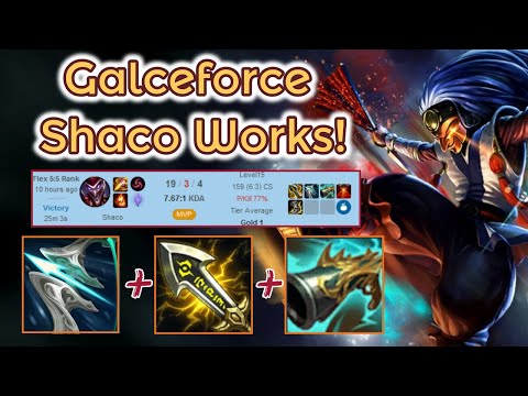 Galeforce Shaco Jungle - EUNE to Master ;) [League of Legends] Full Gameplay - Infernal Shaco