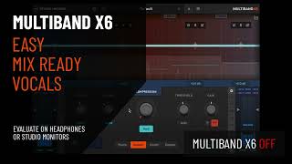 Video thumbnail for Multiband X6 - Vocals Demo by Devious Machines