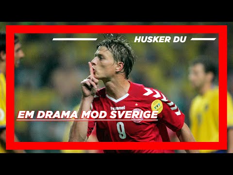 Danmark - Sverige 2004: Jon Dahl med drømmemål i EM-drama